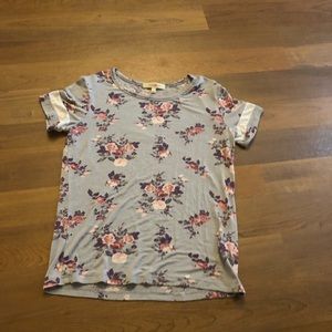 Floral tee